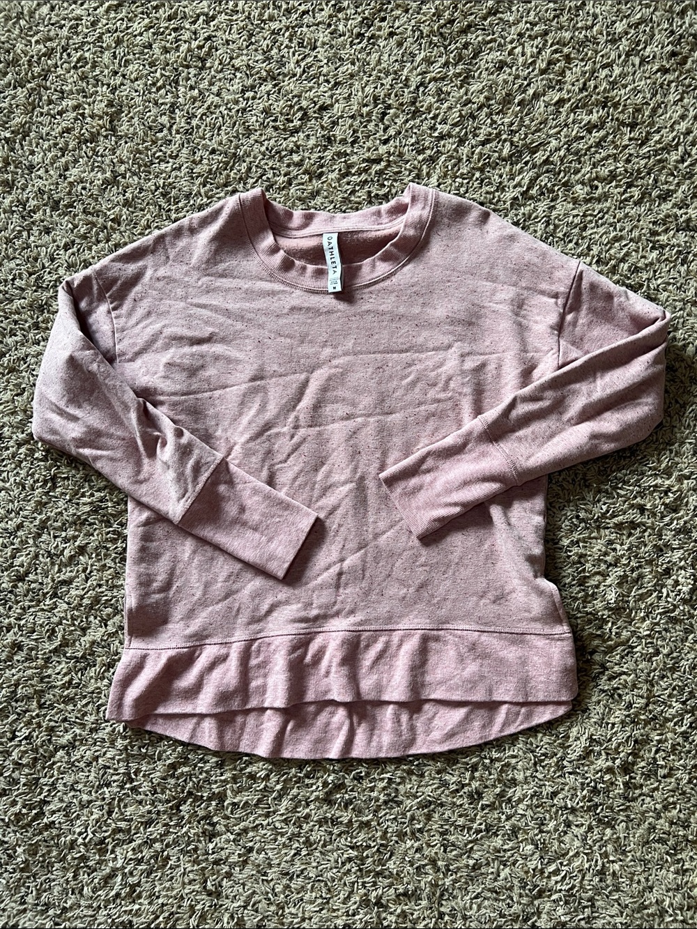 lululemon athletica Blush Pink Crewneck Sweatshirt
